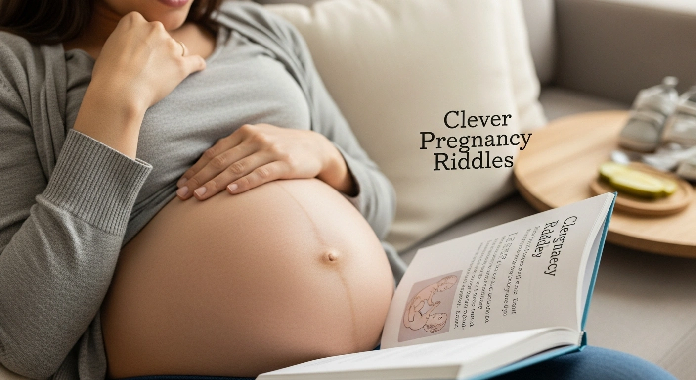 Clever & Brainy Pregnancy Riddles