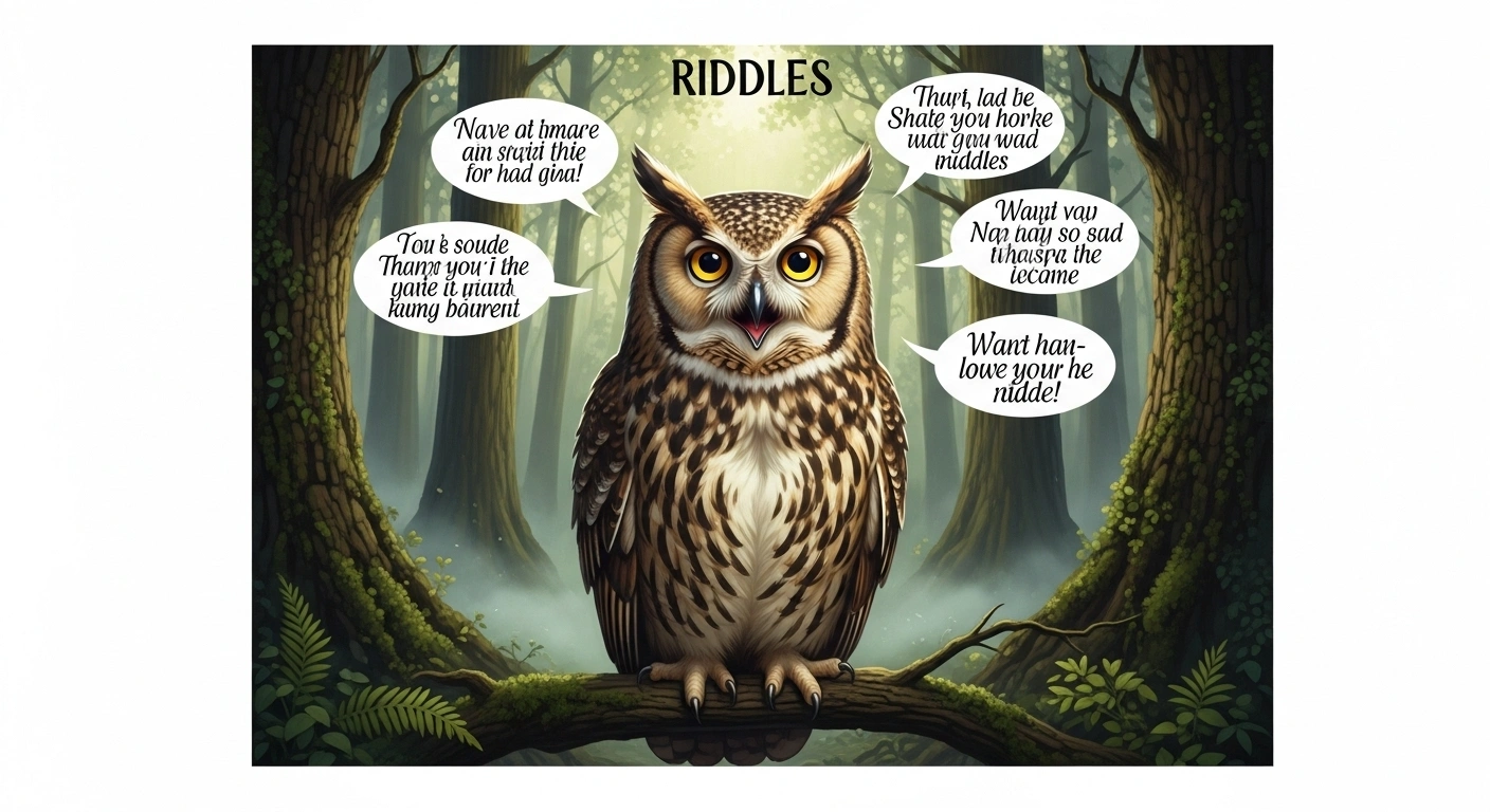 Fun And Playful Owl Riddles