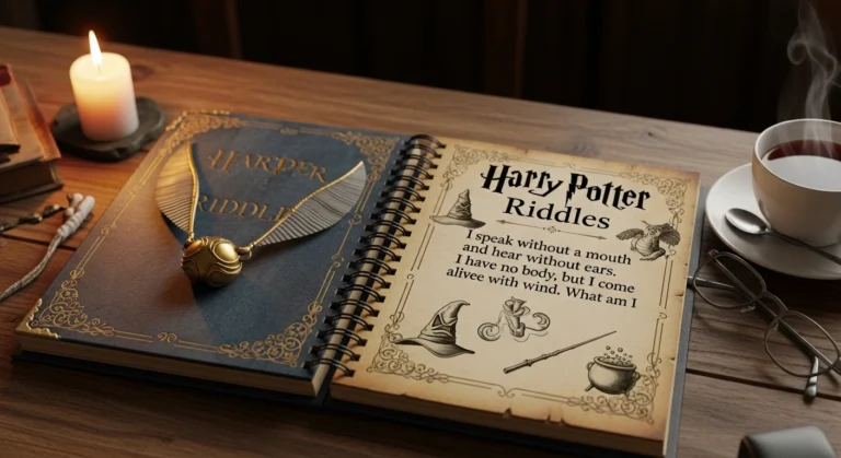 harry potter riddles