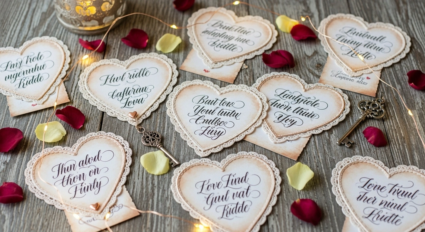 Love Note Riddles 366+ Romantic Love Riddles for Couples and Fun Challenges - Riddle Brain