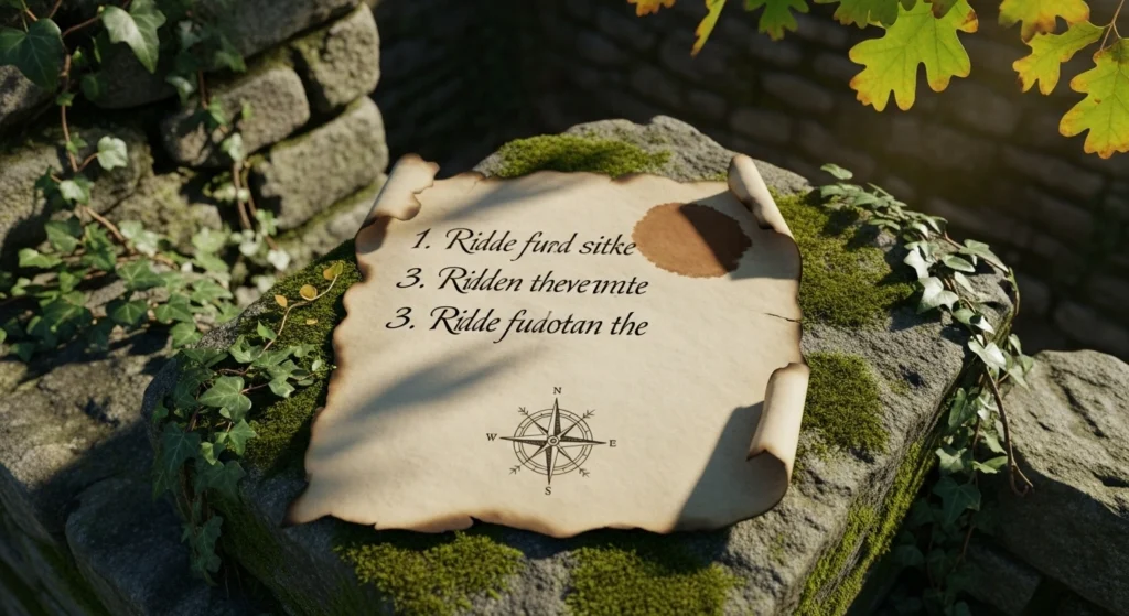 scavenger hunt riddles