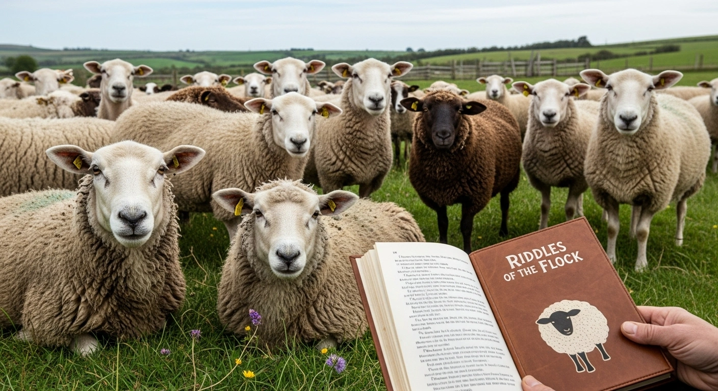 311+ Sheep Riddles with Answers Fun Farm Brain Teasers - Riddle Brain