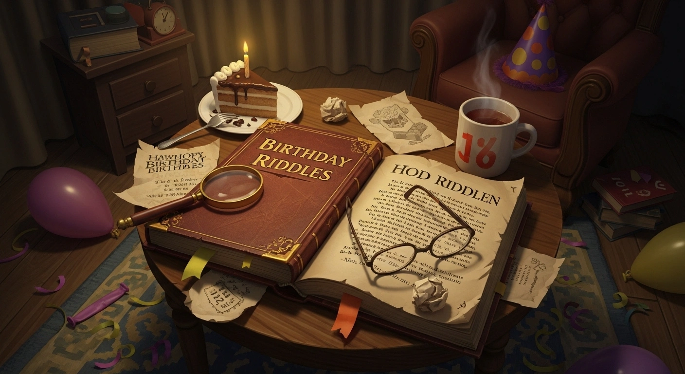 Birthday Riddles About Time