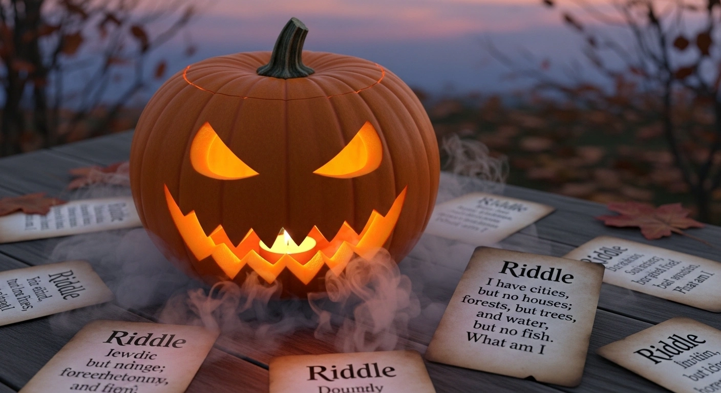 Brainy Pumpkin Riddles