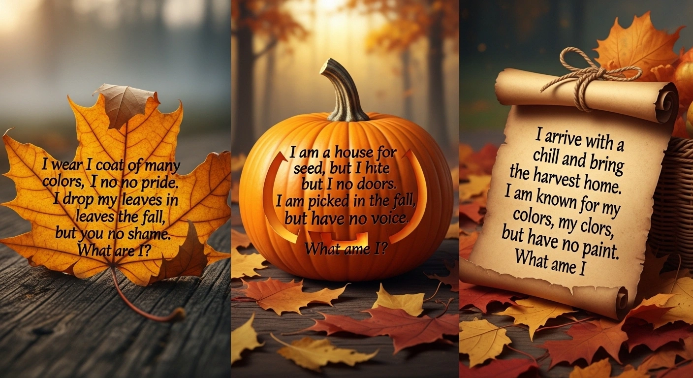 Clever Fall Riddles About Fruits