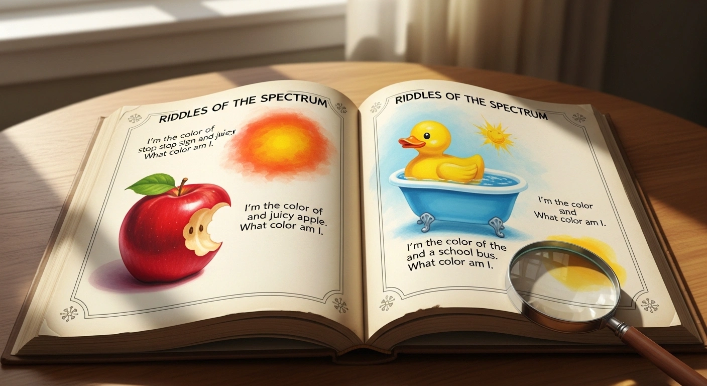 Color Riddles About Treats