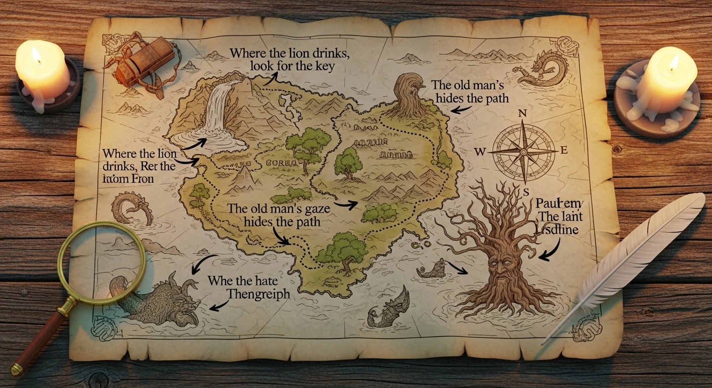 Fun & Playful Map Riddles