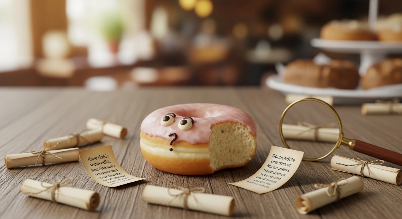Gourmet & Fancy Donut Riddles