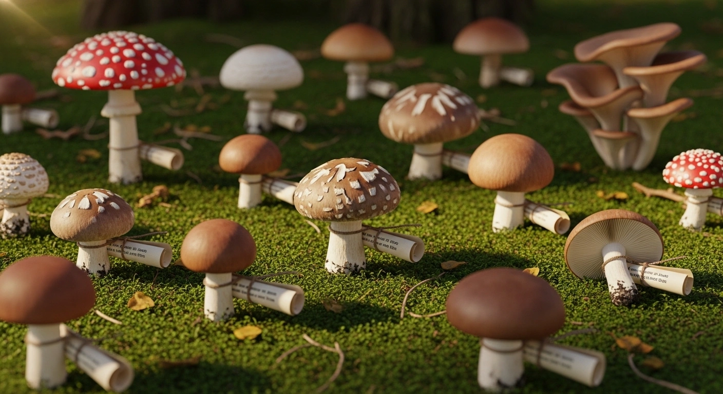 Magical and Fairy Mushroom Riddles