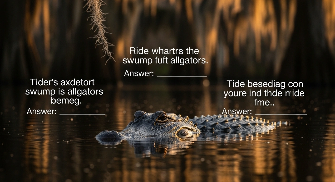 Nature & Wildlife Alligator