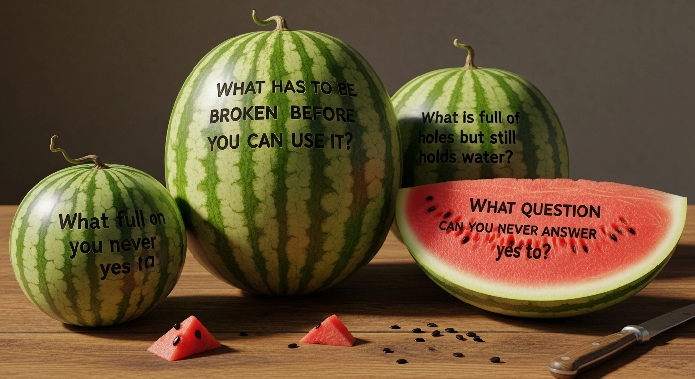 Party & Picnic Watermelon Riddles