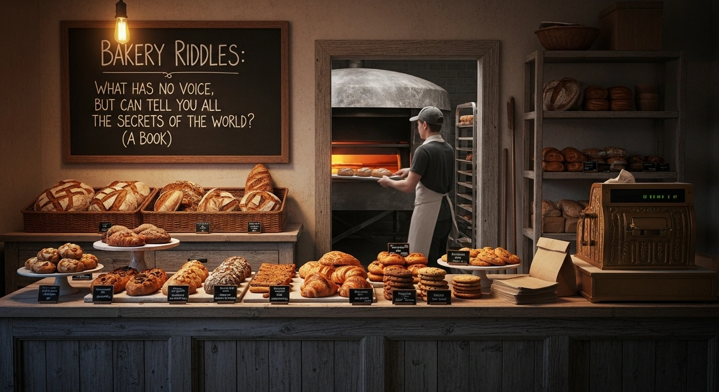 324+ Best Bakery Riddles with Answers for Kids and Adults - Riddle Brain