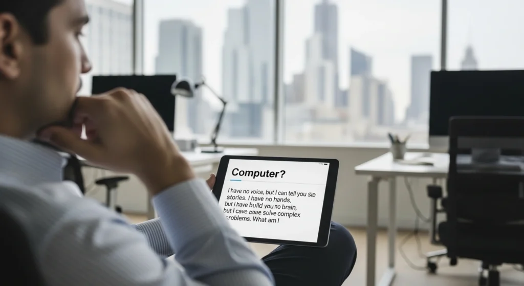 best riddles about computer