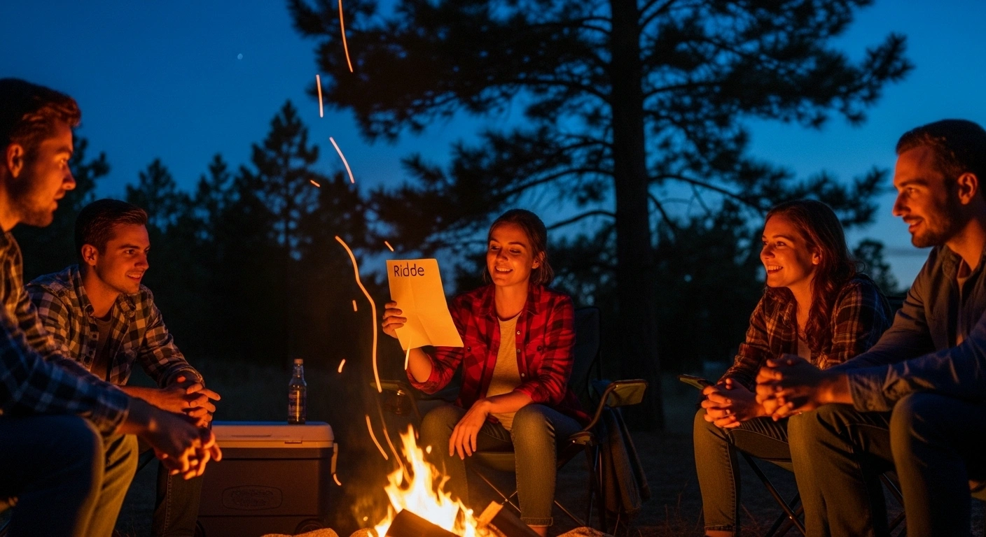 288+ Campfire Riddles to Make Nights Fun, Spooky & Exciting - Riddle Brain