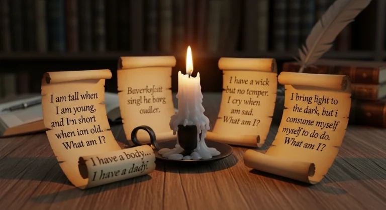candle riddles that will light up your mind