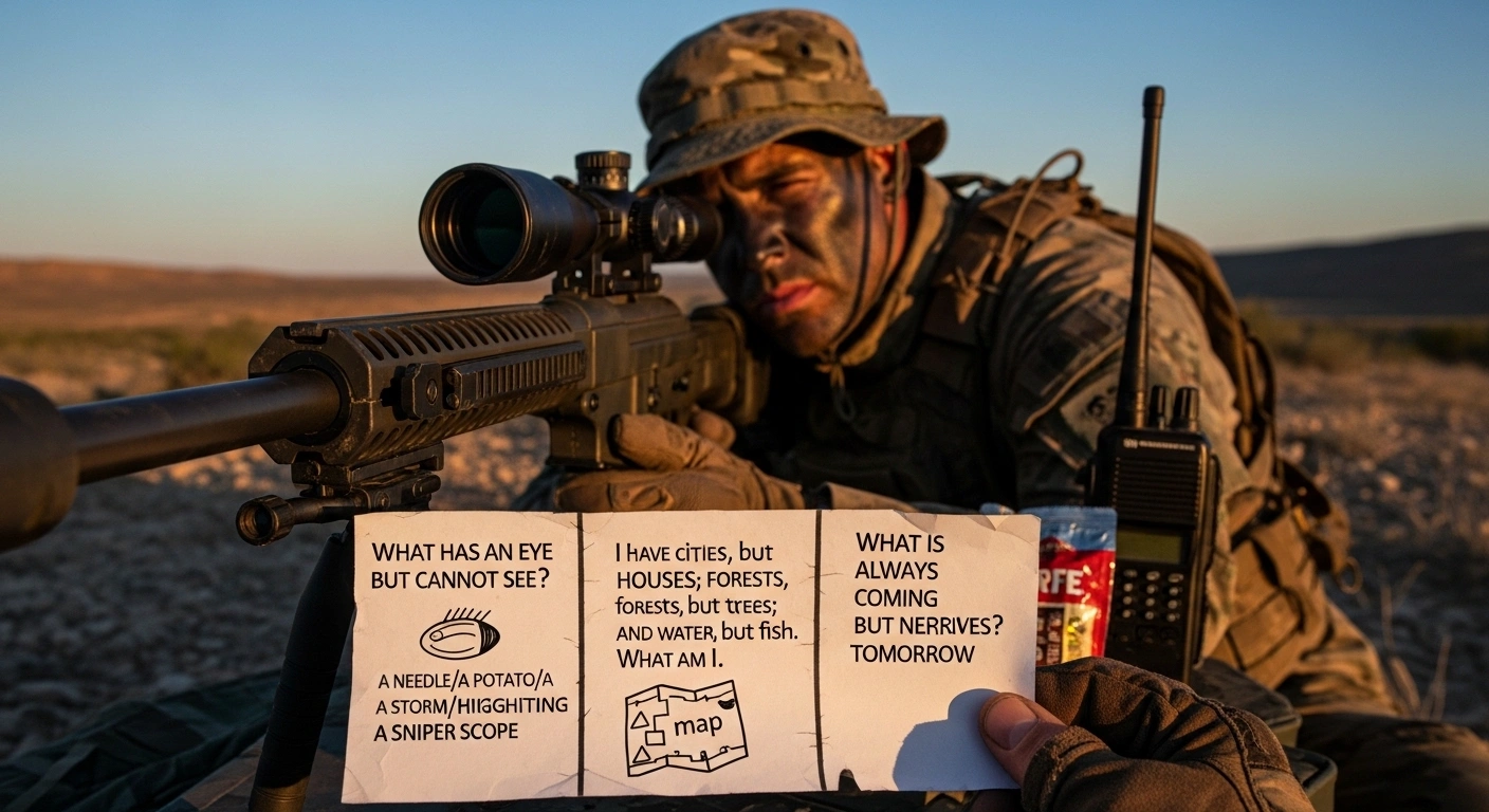 Rick Riddle 230+ Military Riddles with Answers Challenging Brain Teasers - Riddle Brain