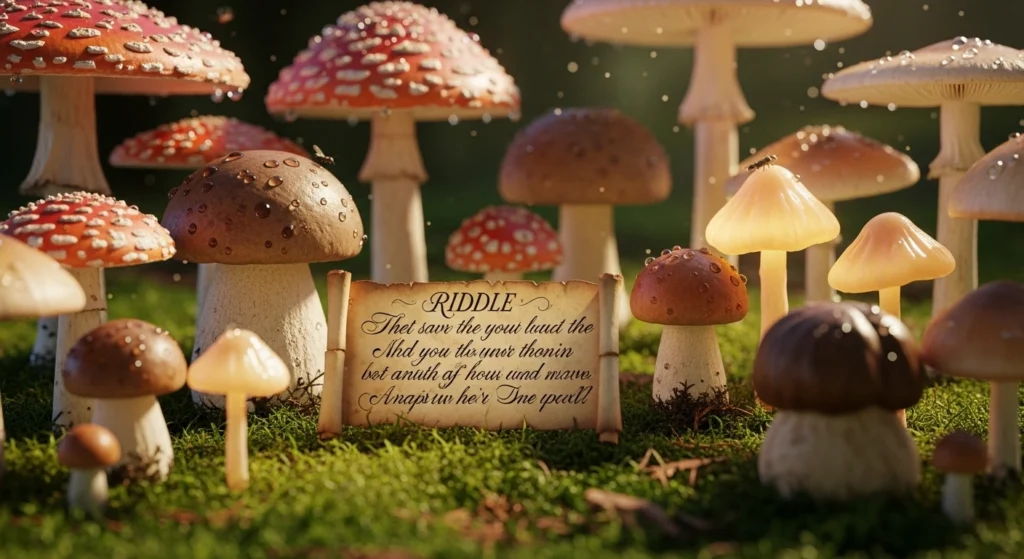 mushroom riddles