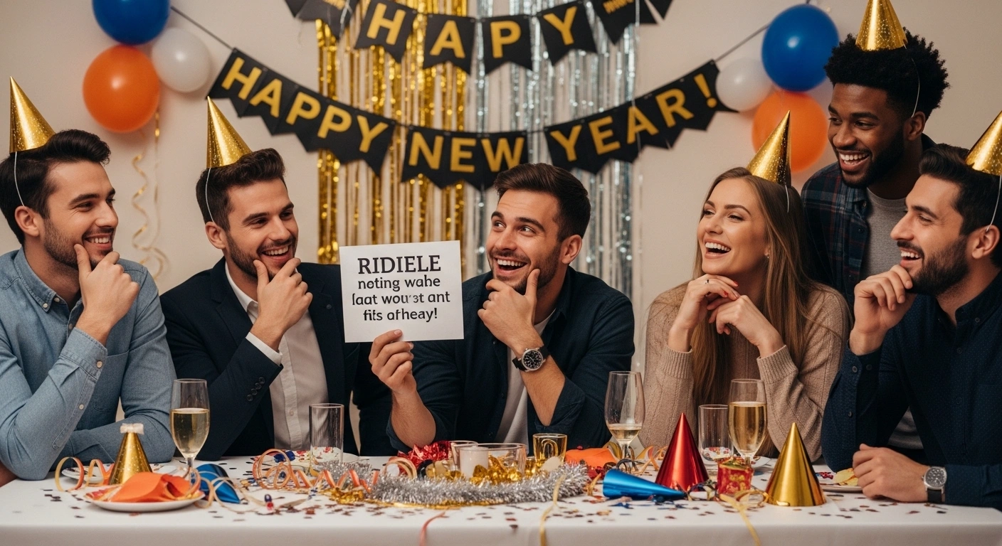 304+ Fun New Year Riddles with Answers for Kids & Adults - Riddle Brain