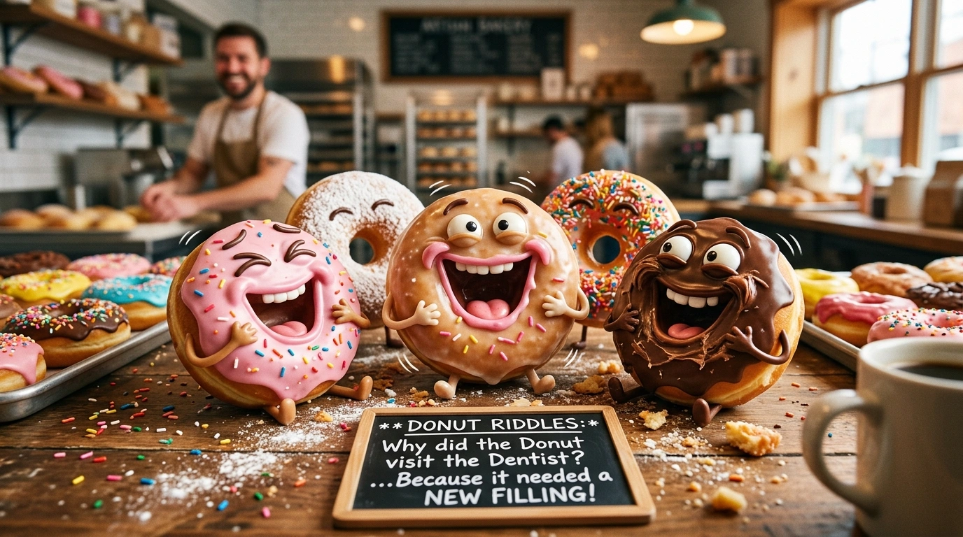 Active & Fun Donut Riddles