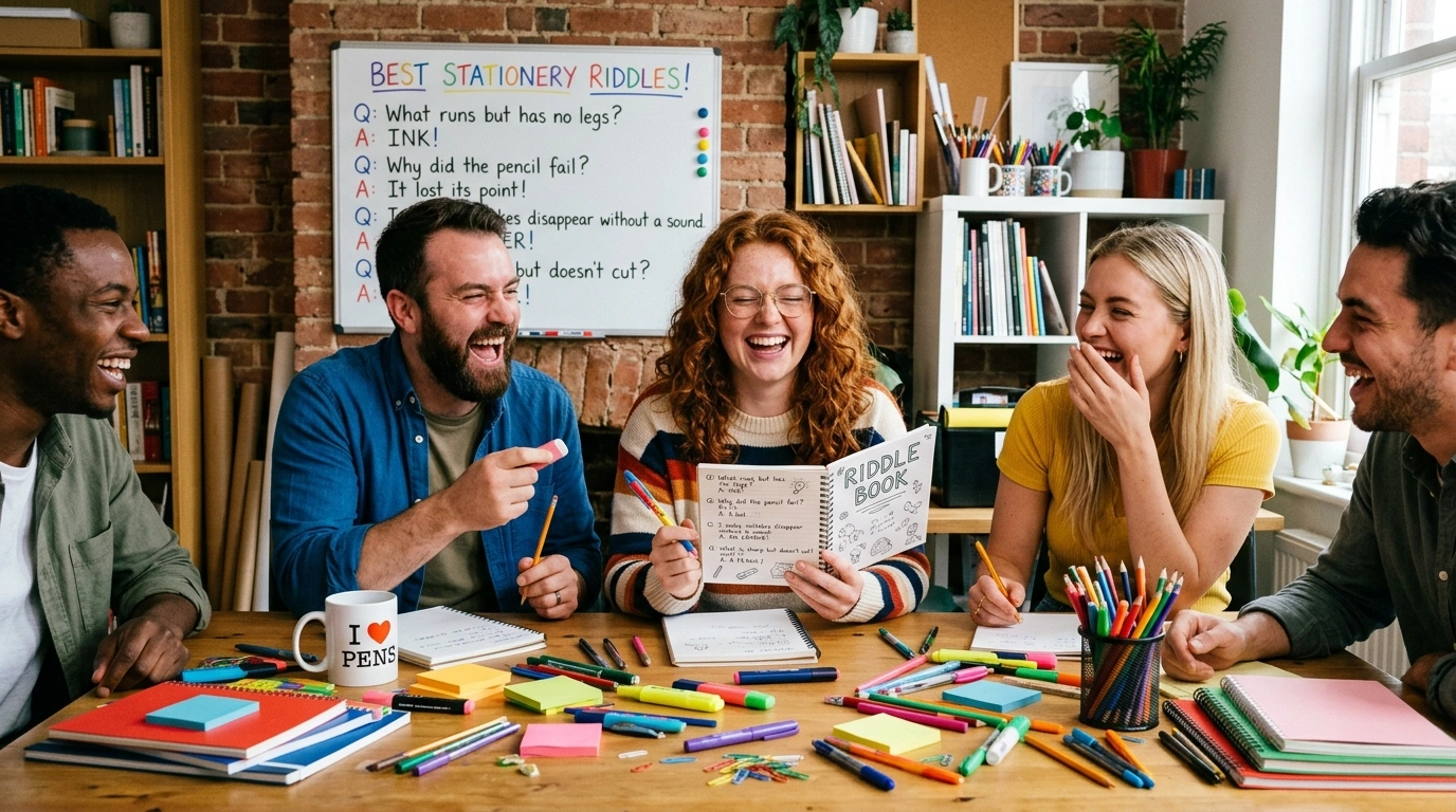 Best stationery riddles for adults
