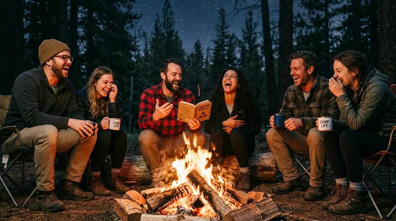 Campfire riddles with answers