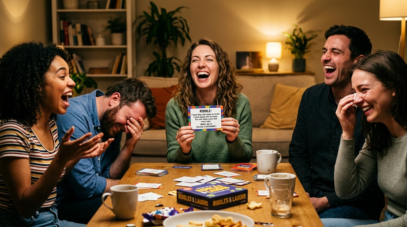 Card riddles with answers