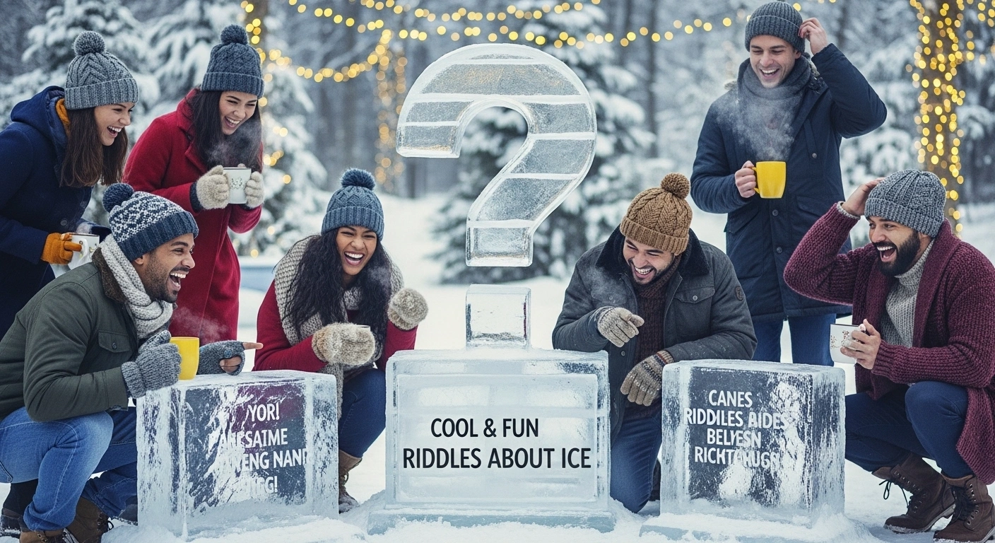 Cool and fun riddles about ice with answers