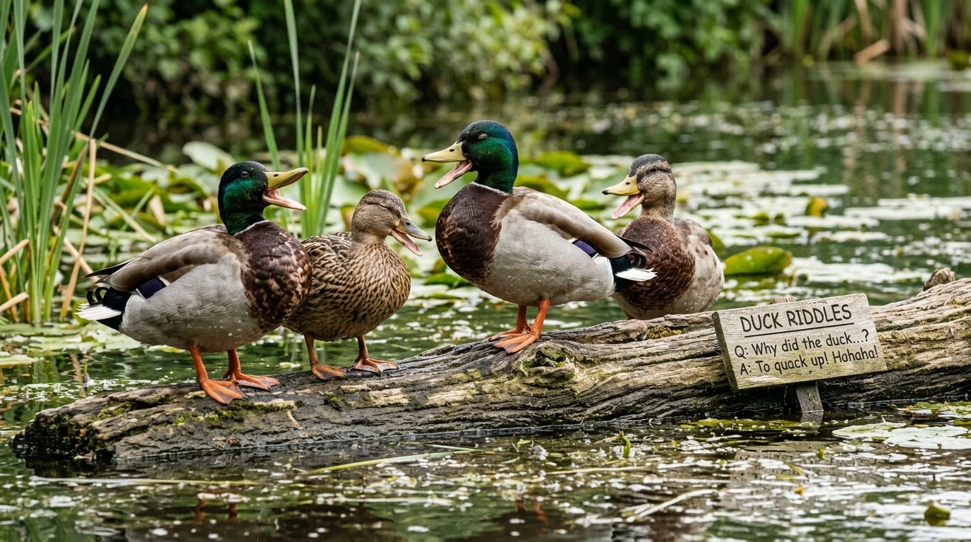 Duck Riddles with Answers