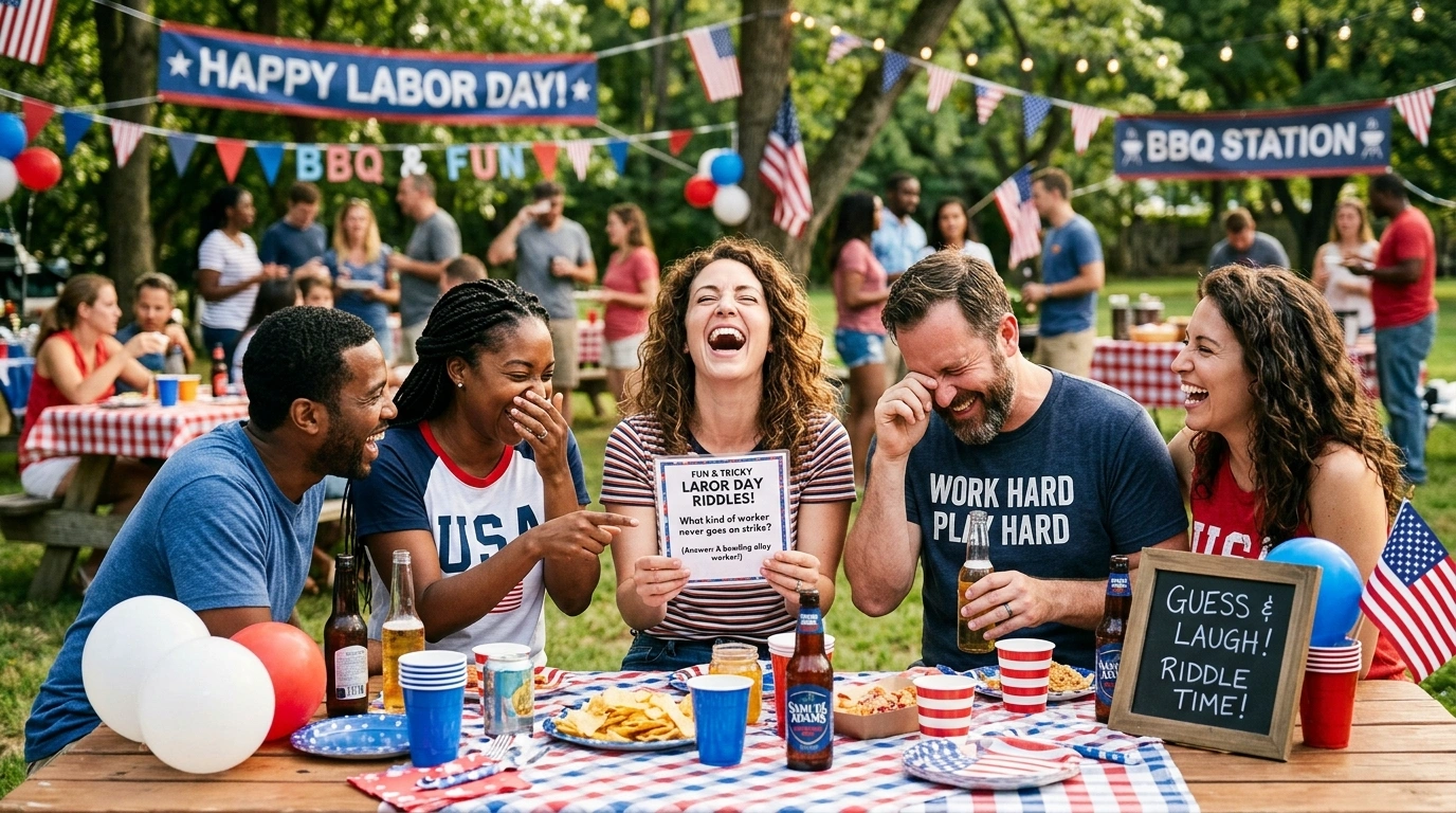 Fun and tricky labor day riddles with answers