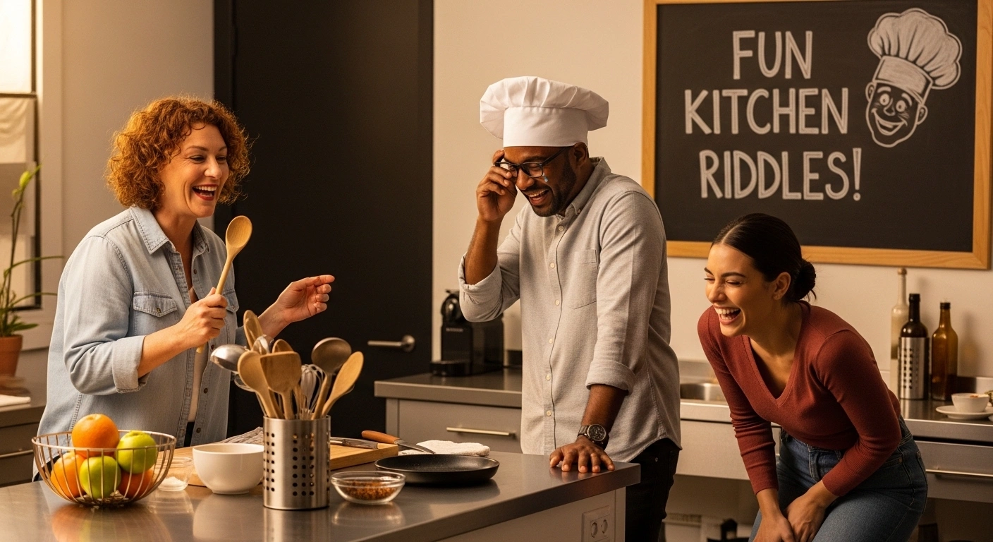 Fun Kitchen Riddles for Adults