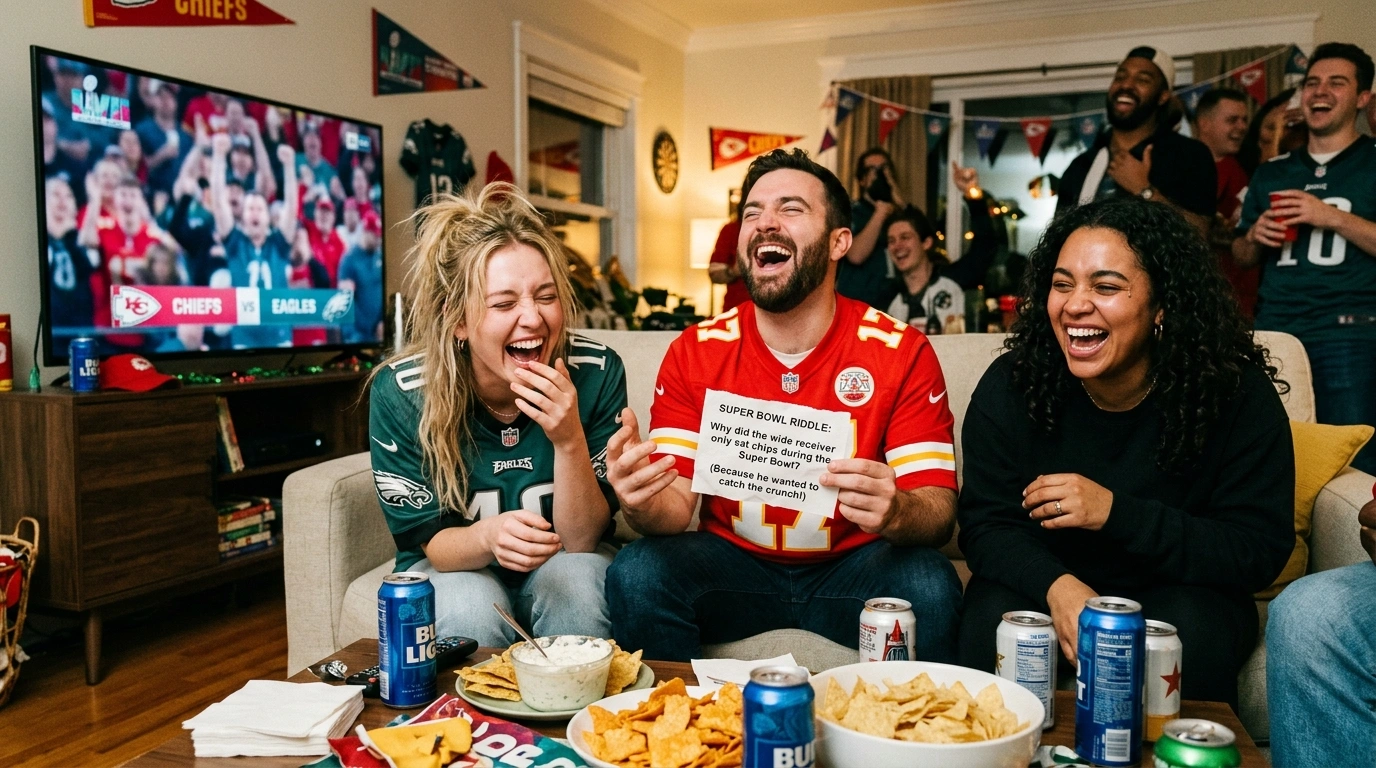 Funny super bowl riddles