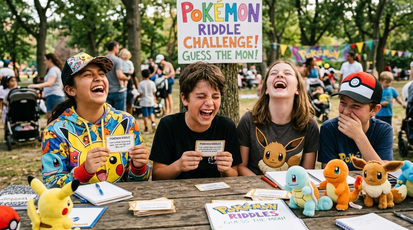 Hard Pokémon Riddles with Answers