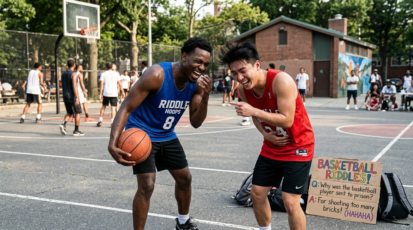 Hard Basketball Riddles with Answers