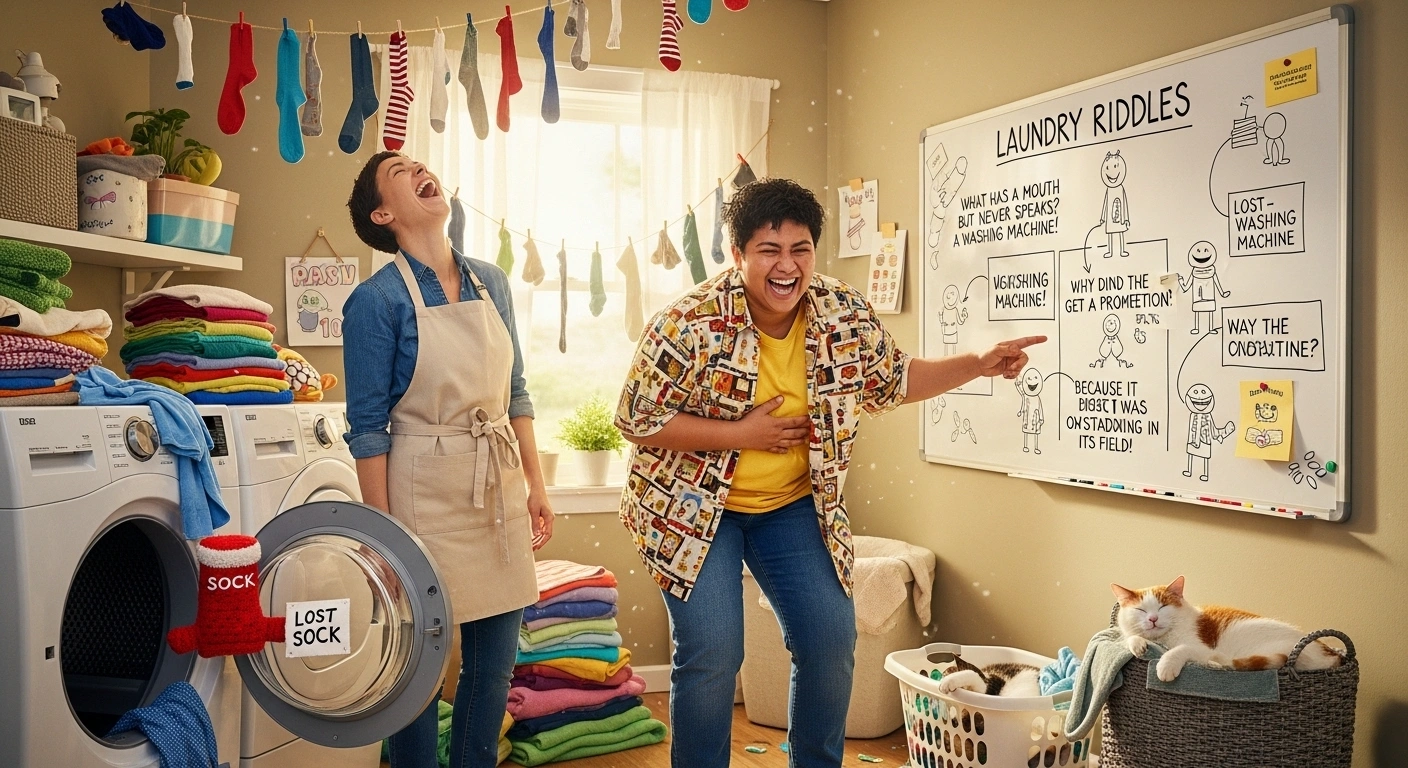 Laundry Riddles with Answers
