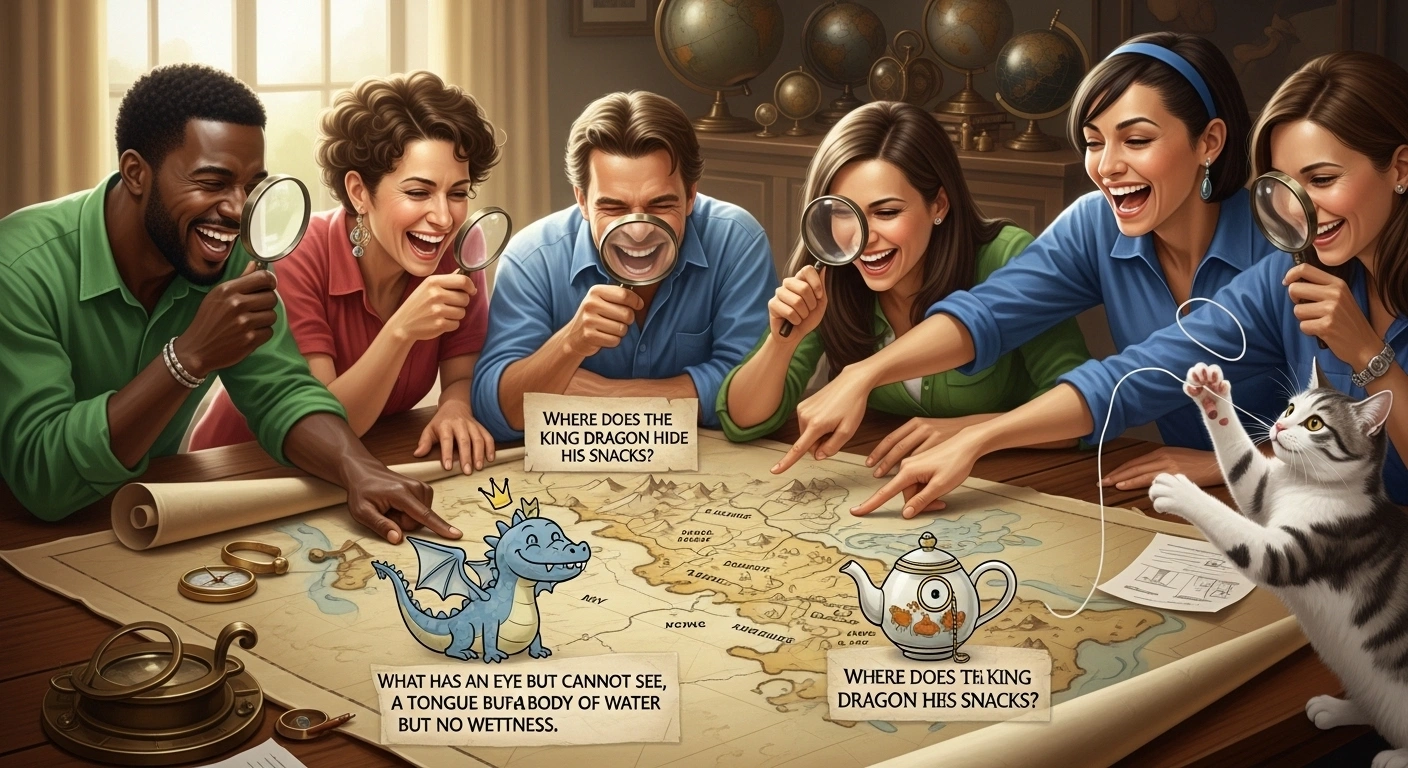 Map Riddles with Answers