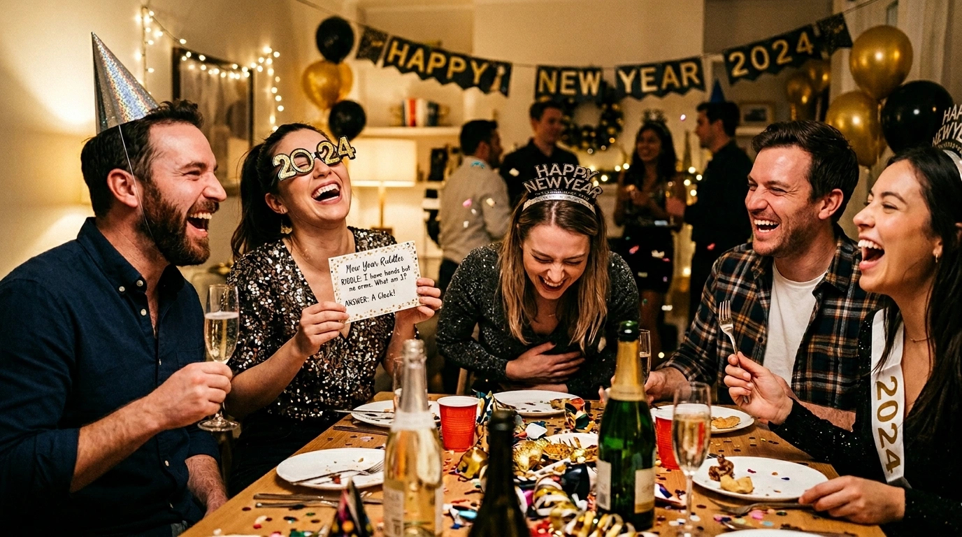 New Year Riddles with Answers