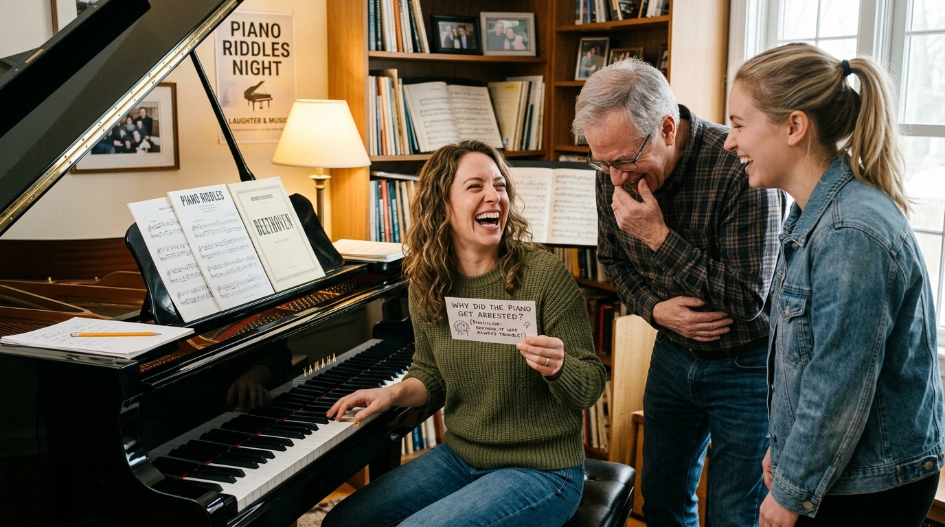 Piano Riddles with Answers