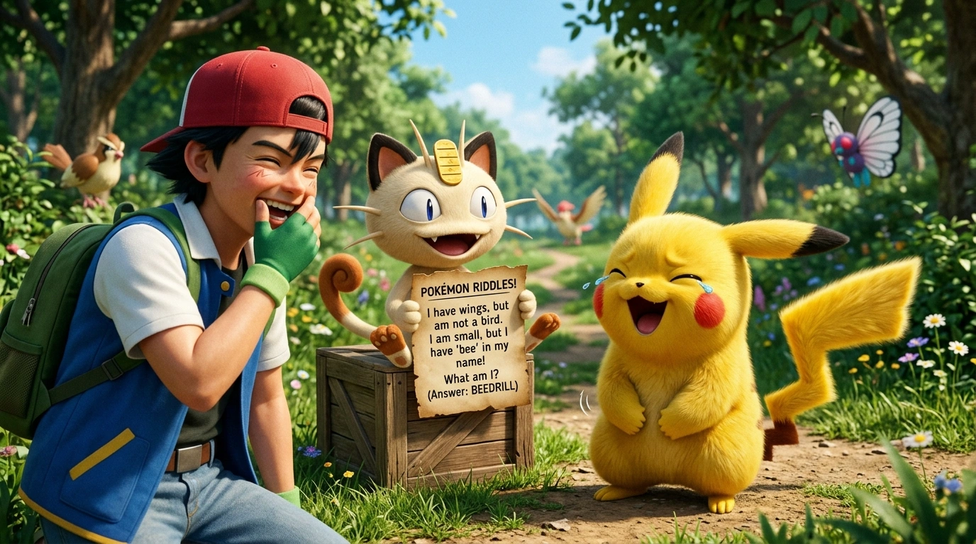 Pokemon Riddles with Answers