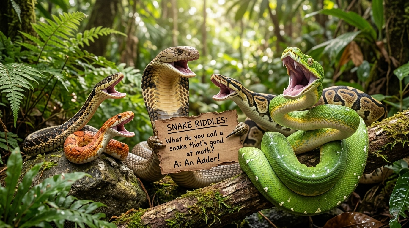 Snake Riddles with Answers