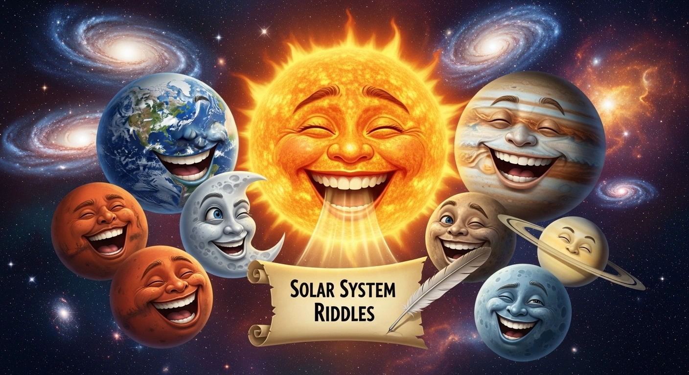 Solar System Riddles with Answers