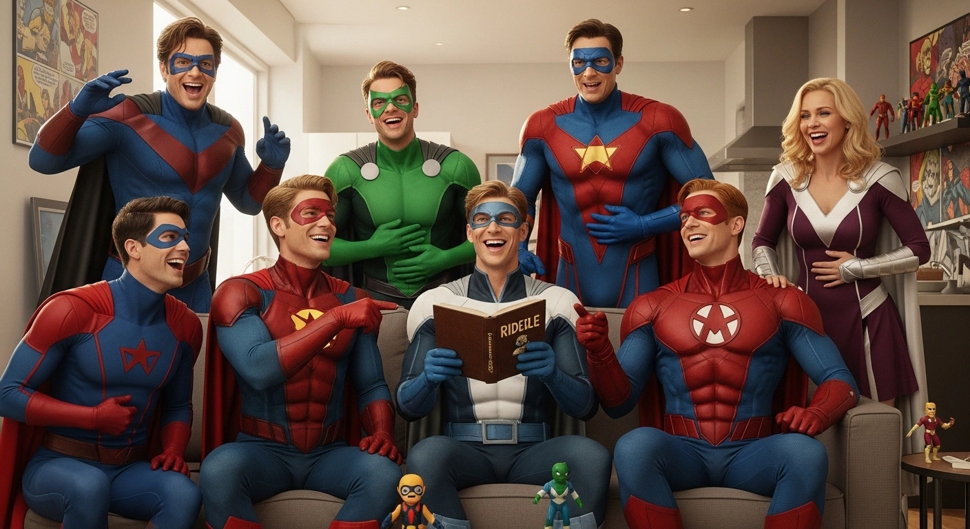 Superhero Riddles with Answers