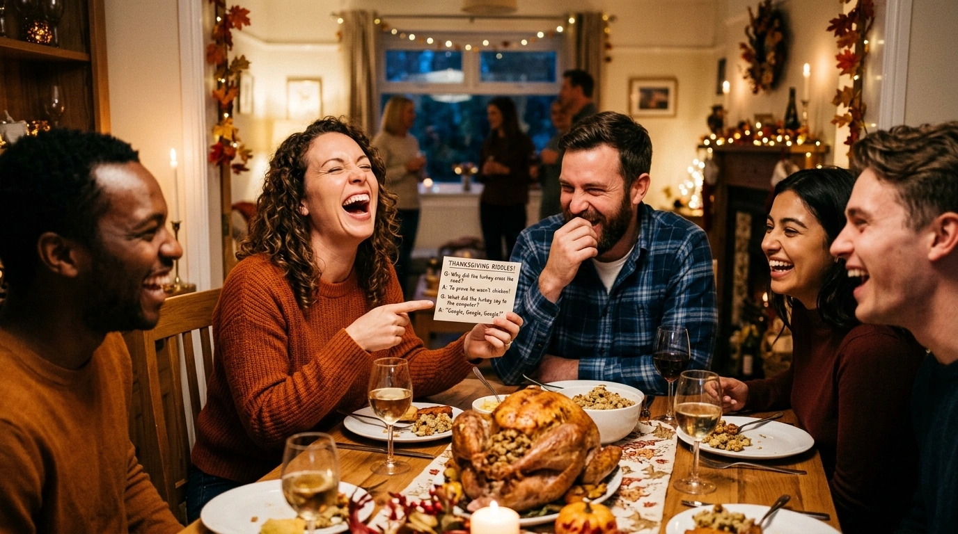 Thanksgiving Riddles for Students