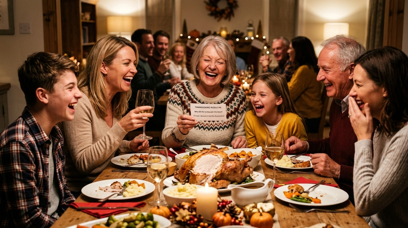 Thanksgiving Riddles with Answers