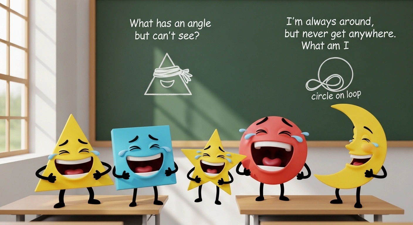3D Shape Riddles Worksheet