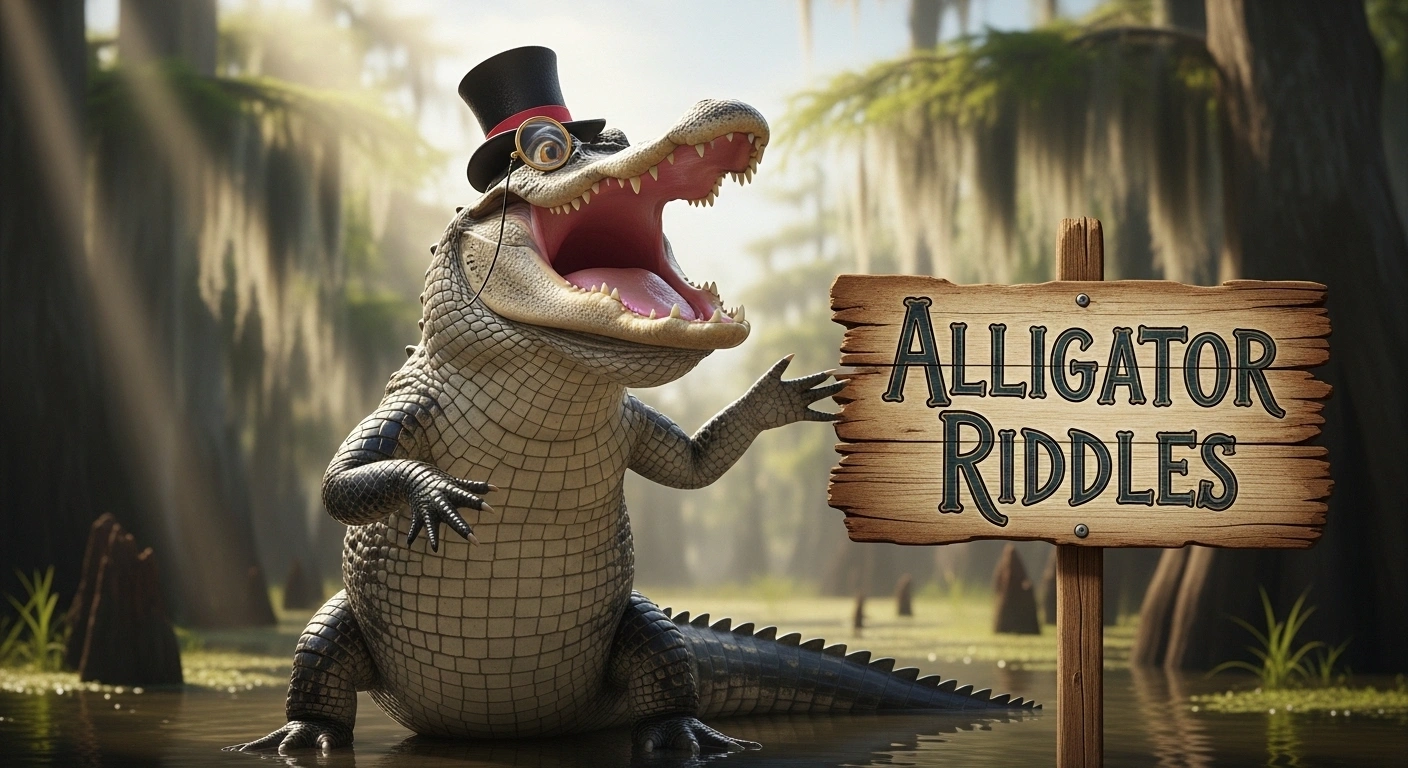 Alligator Riddles for Adults