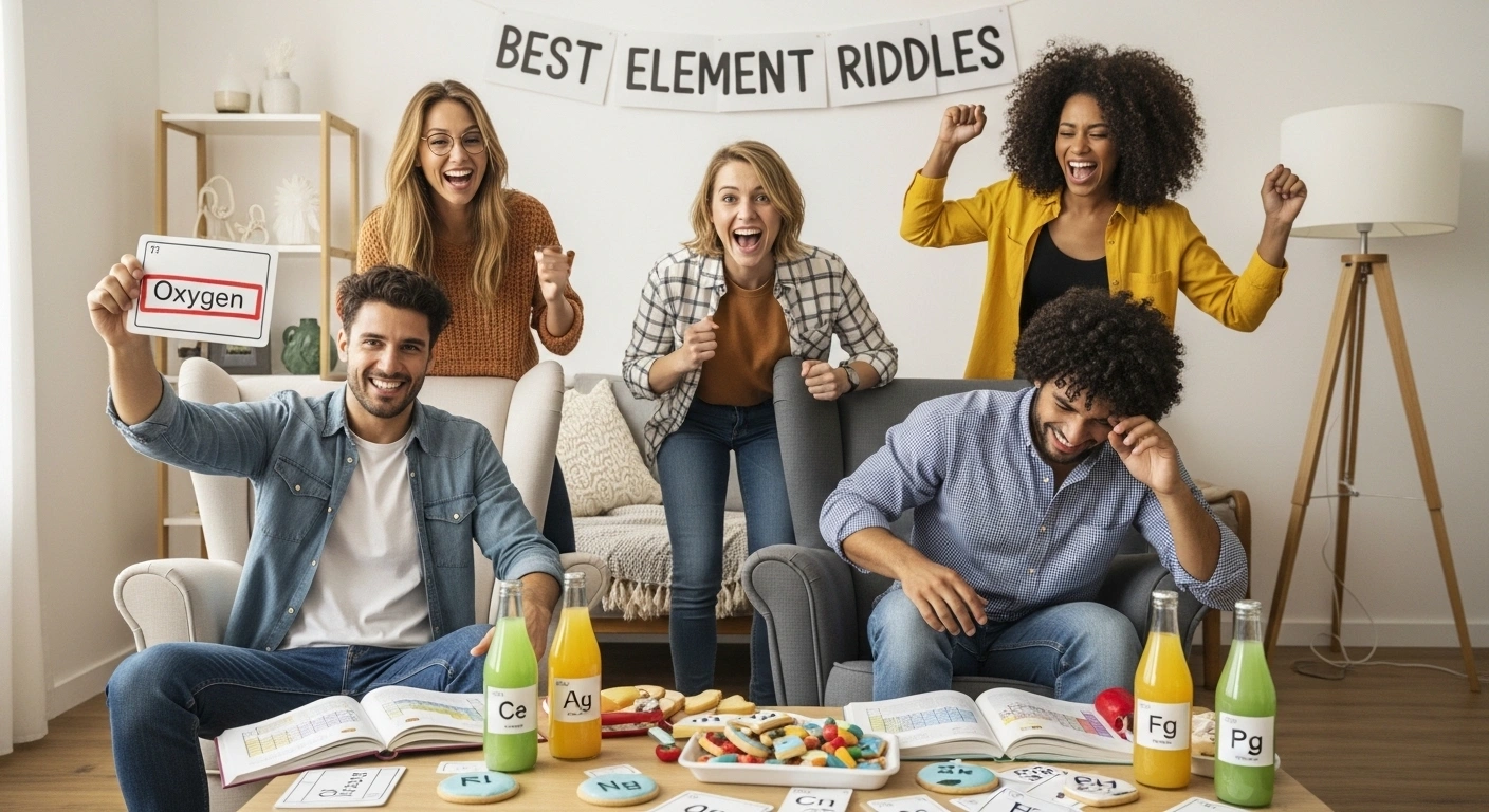 Best Element Riddles with Answers