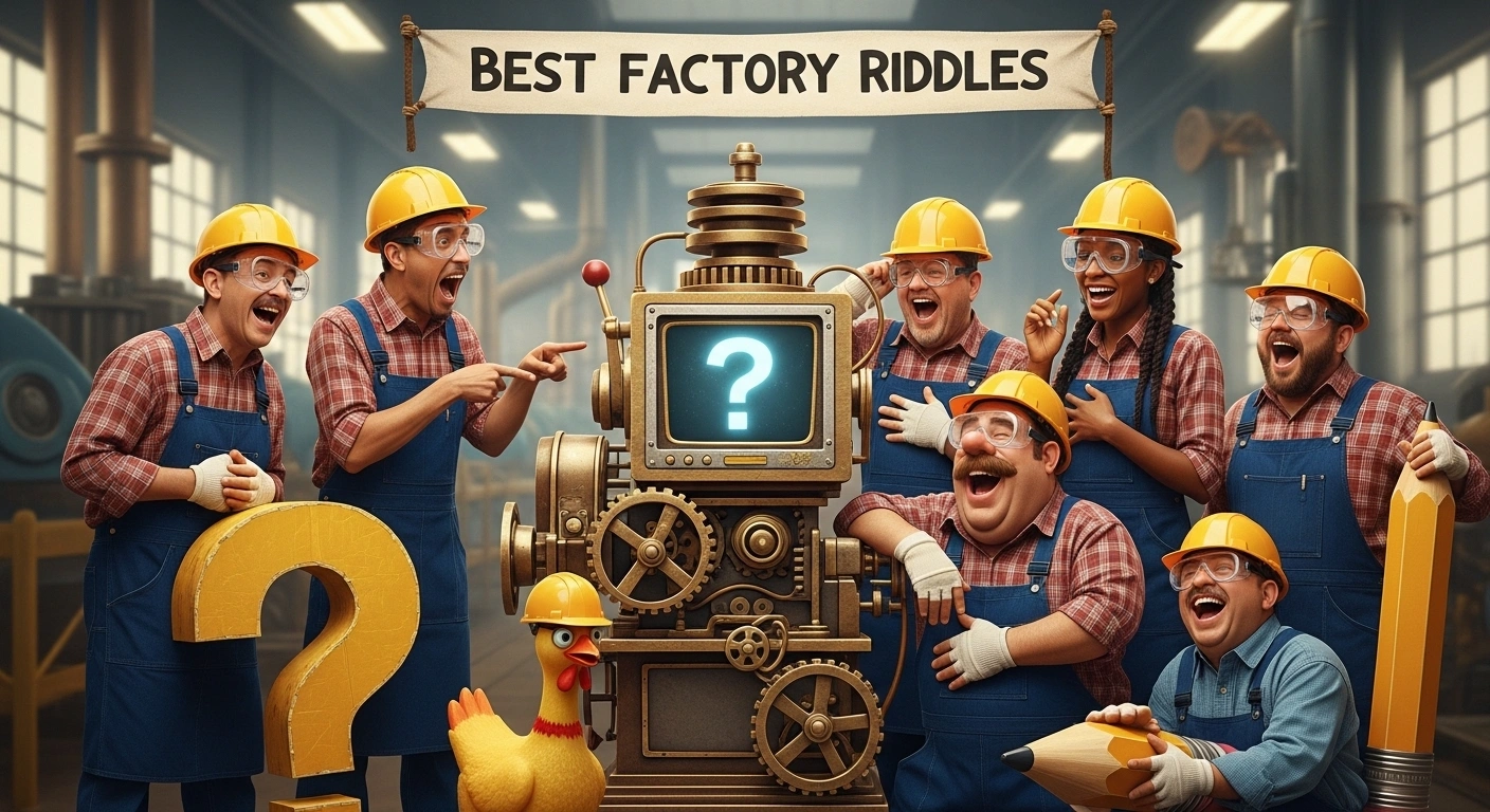 Best Factory Riddles with Answers