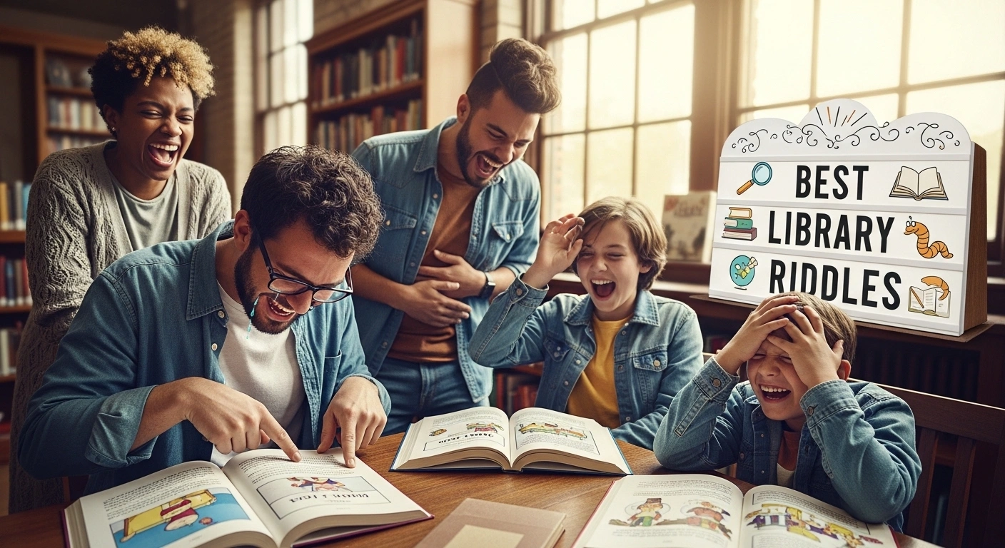 Best library riddles for adults