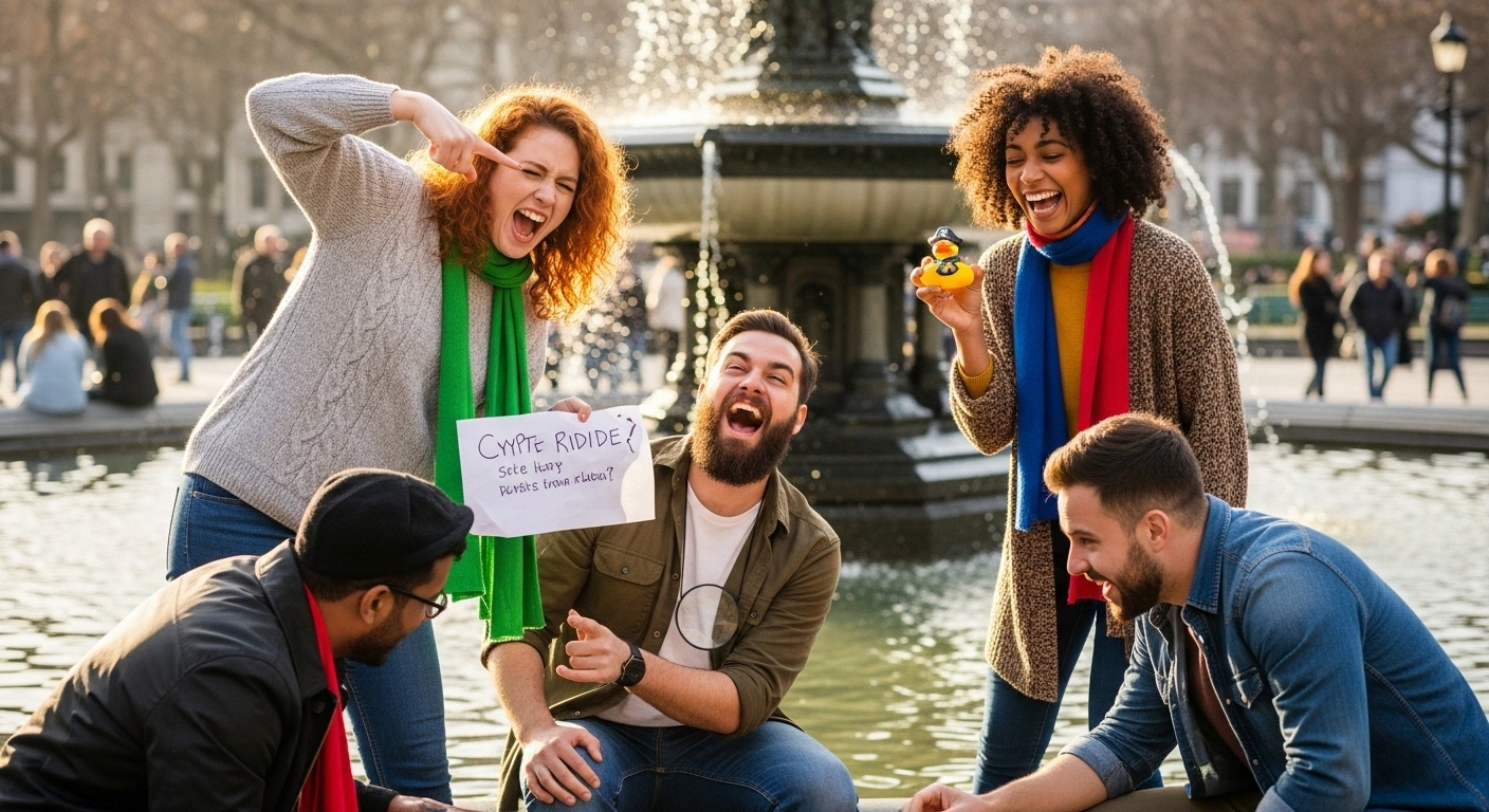 Hard Indoor Scavenger Hunt Riddles for Adults