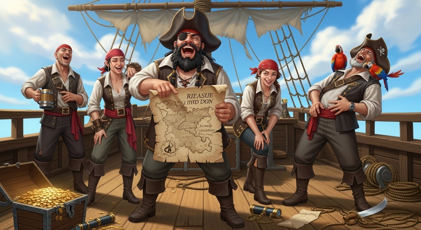 Pirate riddles with answers for kids